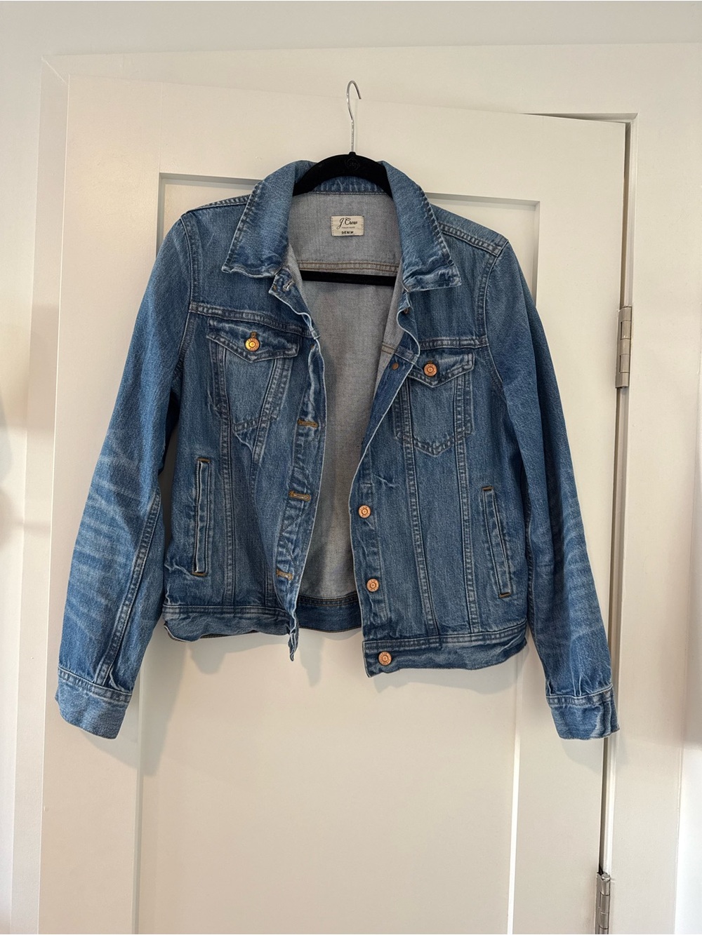 J. Crew Medium Blue Denim Jacket - Women's Jean Jacket